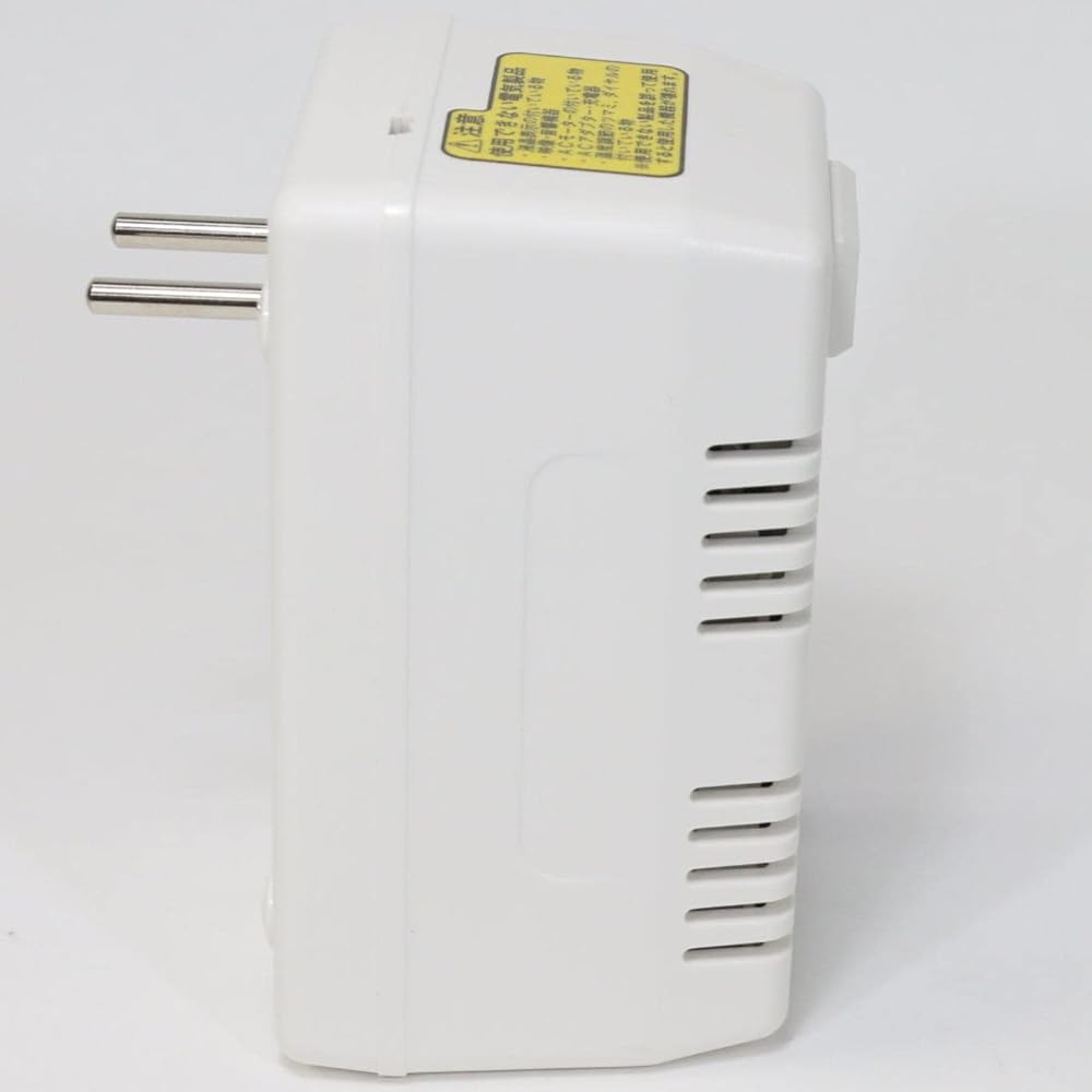 Nissho Kogyo Transformer, for Travel, Heating Appliances Only, AC220V~AC240V (50Hz) to AC100V, 2000W, DS-202E, White