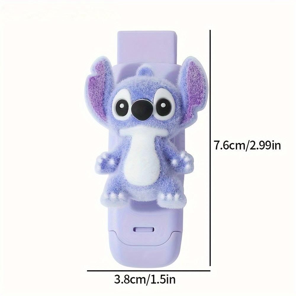 Disney Stitch Pencil Eraser, Soft Cartoon Design, Durable Easy To Clean, Vibrant Color, Ideal for School Office  Educational Use