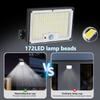 Solar Lights Outdoor 172/344/400 LED Split Solar Security Lights Motion Sensor Solar Powered Garden Light Waterproof Yard Garage