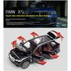 1/32 BMW X5 SUV Alloy Off Road Diecast Model Simulation Sound Light Toy Trendy Decorative Ornament Birthday Present for Friends
