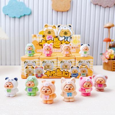 Mini-Capybara Blind Box Figur Spielzeug Puppen Für Fans Kinder Weihnachtsgeburtstagsgeschenk