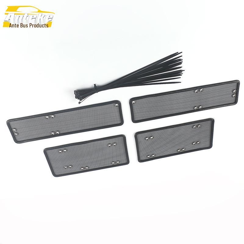 Fits 20 Atenza Models: Insect Screen Sequin & Diamond Mesh Radiator Protection Net Cover Sticker