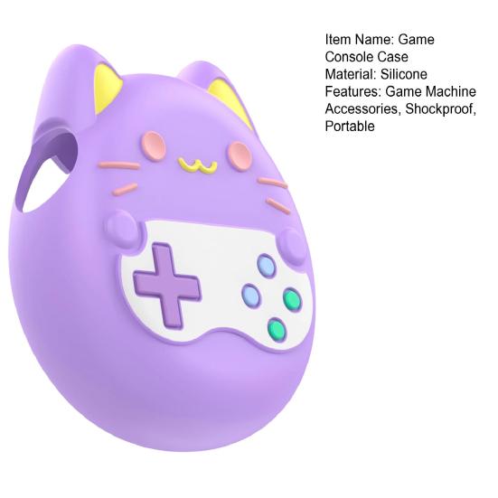 Virtual Pet Game Machine Case Shockproof Silicone Protective Cover Electronic Pet Toy Protector Sleeve Skin Shell Game Machine Accessories