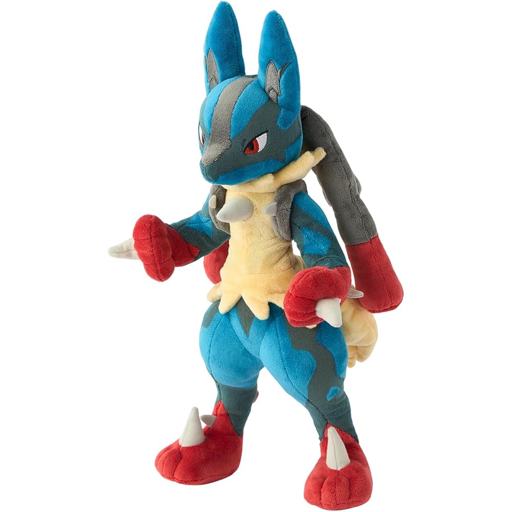 Pokemon Center Original Mega Lucario Plush Toy 30cm