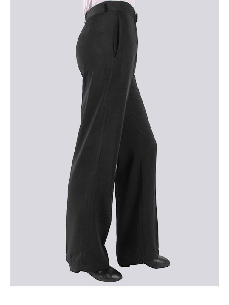 Dan Kai Herren Übergröße Gesellschaftstanz Weitbeinige Hosen für Herbst/Winter - Latein & Modern Performance Wettbewerb.