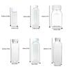 1Pc Empty Square Milk Tea Bottle With Lid Plastic Juice Bottles With Cap Water Bottles Clear Juicing Drinking Milk Jam Container