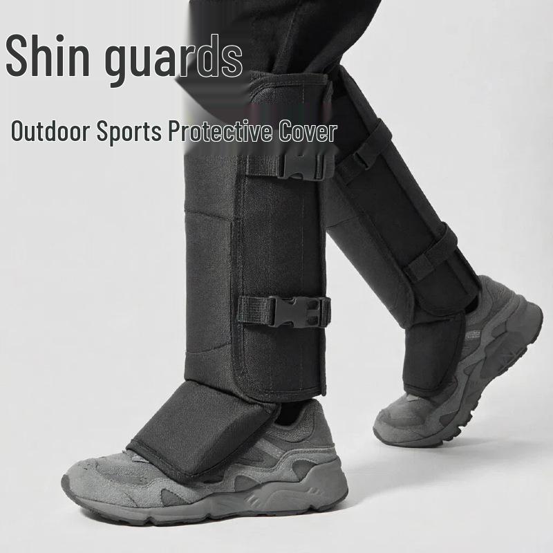 Waterproof Anti-Scratch Snake-Bite Resistant Outdoor Gaiters with Knee Pads for Hiking and Mountaineering