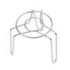 Mini Stainless Steel Steaming Rack - for Boiling Simmering or Heating Small Portions - Camping Office Home Kitchen Used Steaming Pad Bracket