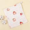 Class A Pure Cotton 6-Layer Gauze Washcloth Bib for Infants and Toddlers