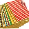 Bunte runde Klebepunkt-Etiketten: Beschreibbare, Mehrzweck-Aufkleber zur Klassifizierung und zum Versiegeln.