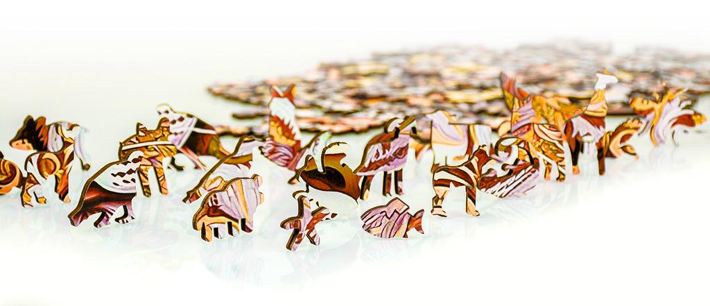 Wooden butterfly puzzle colorful a4 jigsaw puzzle 104 pieces father's day