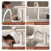 Cream White Bathroom Basin Faucet