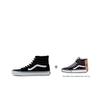 Vans Sk8 Tela Scamosciato Classico Resistente Leggero High-Top Scarpe da Skateboard Sneakers Unisex Nere VN000D5IB8C(S-BOX)