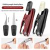 Stainless Steel Folding Eagle Beak Pliers Nail Groove Inlaid Nail Peeling Scissors Portable Storage Foldable Eagle Beak Pliers