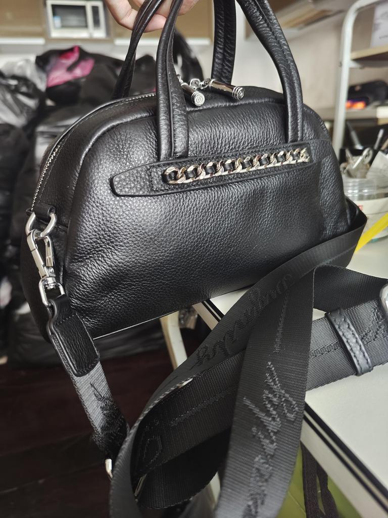 Zency Handtasche mit Kette aus weichem Leder für Damen