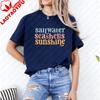 Saltwater Seashells Sunshine Shirt Summer Shirt Beach Tees Seashells Apparel Sunshine Clothes Summer Trip Gift Vacation Tees