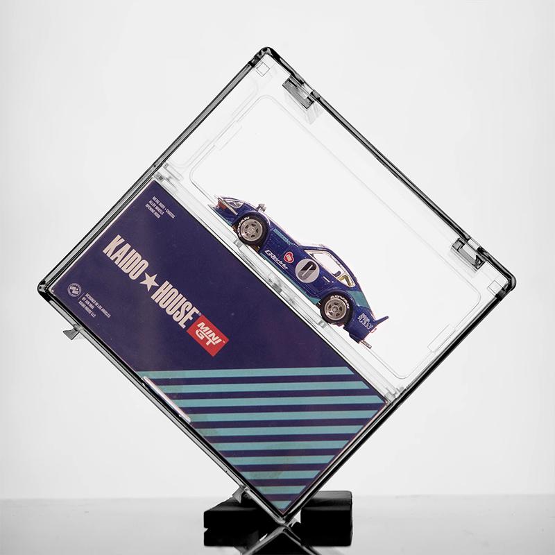 1 Satz Doppelschichtige Kleinmaßstab Auto Modell Displaybox Transparent Staubdicht Aufbewahrungsbox Große Kapazität Desktop Organizer Box