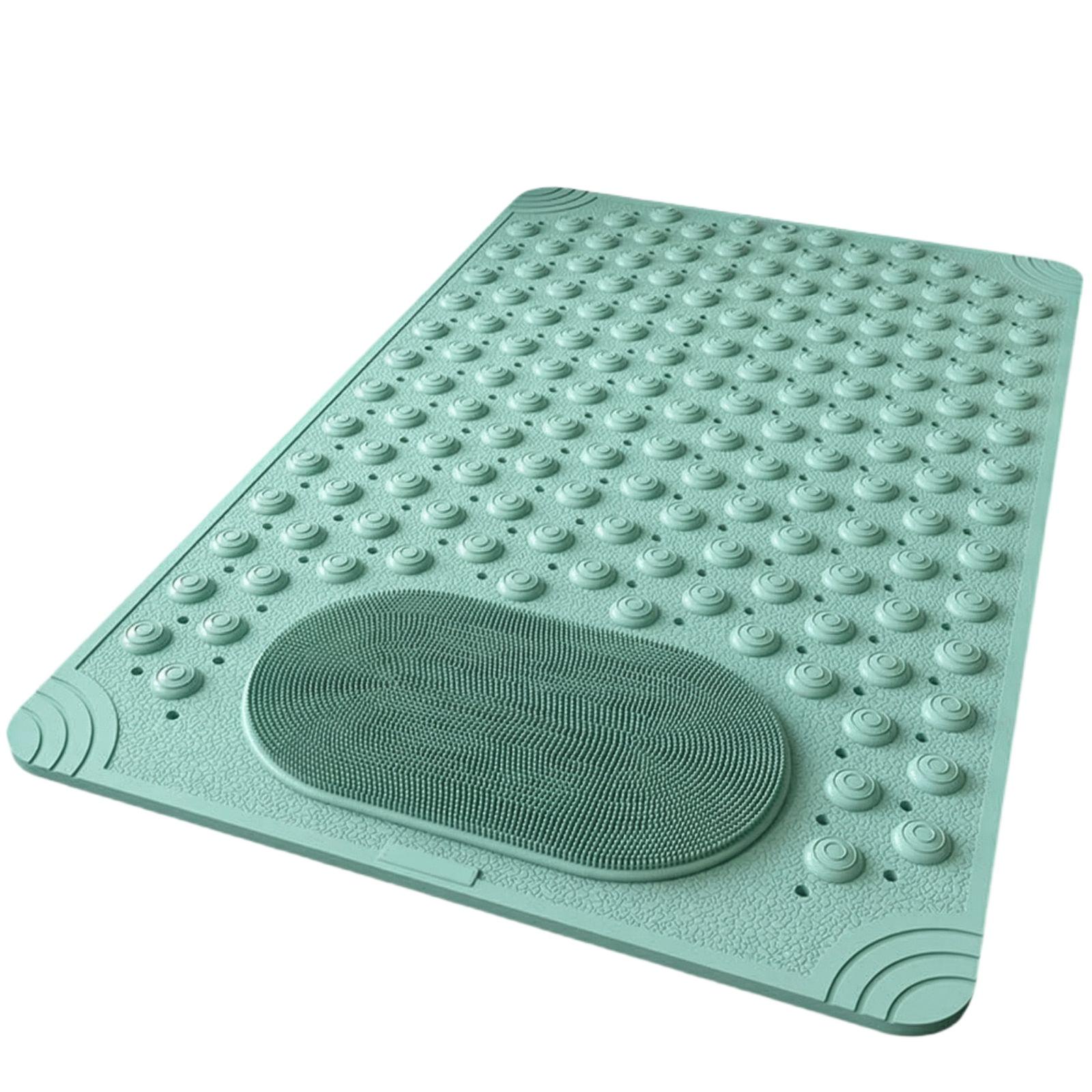 

Bathroom Pad PVC Color Massage Pad Household Fall Suction Cup Carpet One Size