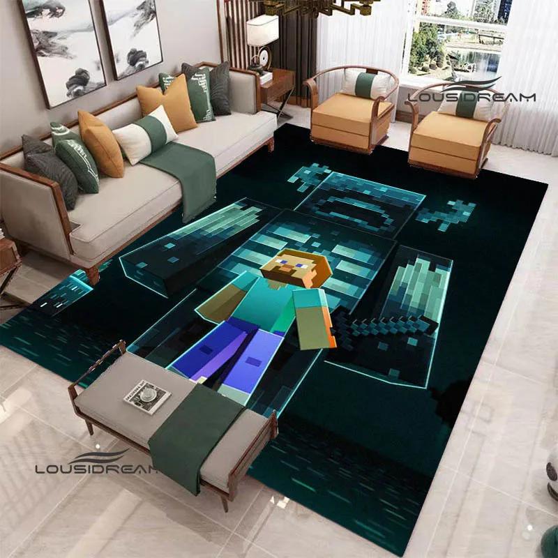 M-MINE Giochi Sandbox Tappeto Decorativo Antiscivolo Tappetino Yoga Tappeti per Soggiorno Tappeto da Zona Zerbino Decorazioni per Camera da Letto Regalo di Compleanno