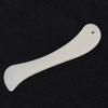 5Pcs Leather Craft Folder White Plastic DIY Hand Made Edge Trimming Sewing Tool Accessories(Short