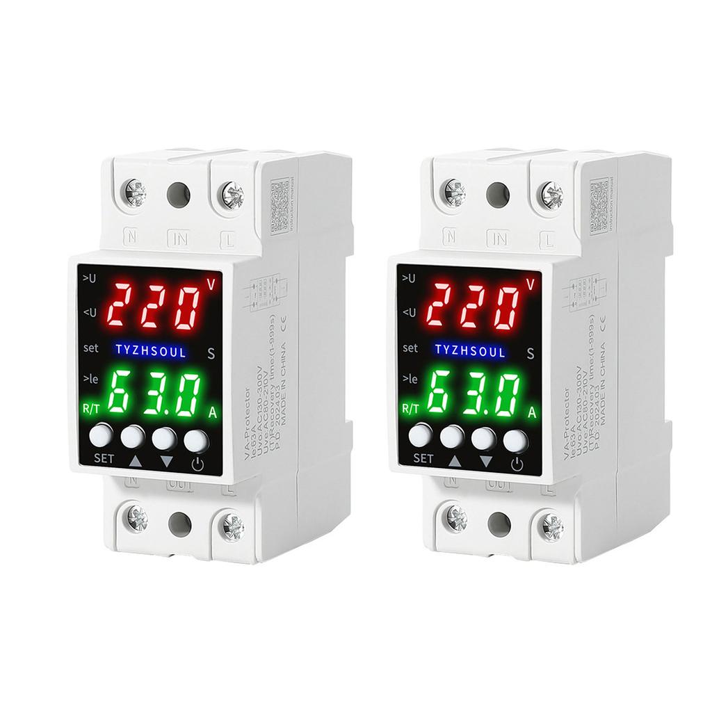 Voltages Protectors Over Voltages Current & Under Voltages Protective Device Intelligent Relays Reset Protectors