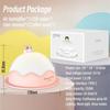 USB Mute Humidifier with Warm Night Light 250ml Cute Cat  Air Humidifier Ultrasonic for Home Bedroom