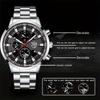 2pcs/set, 1pc Fashion Men's Luxury Business Quartz Watch & 1pc Men's Bracelet with , Men's Gifts