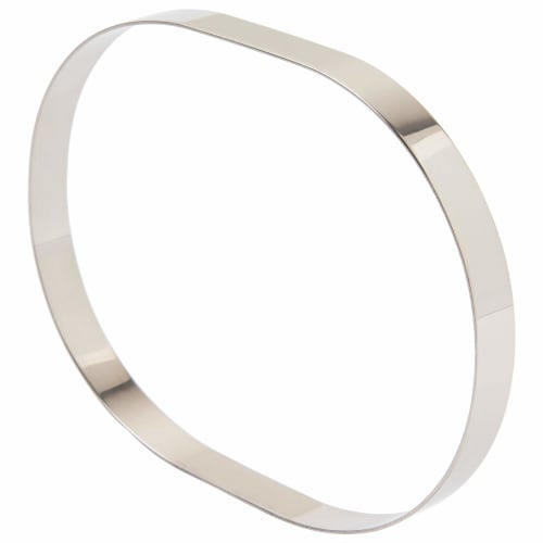 Endo Shoji Commercial Hamburger Steak Rings, 150g Capacity, 18-0 Stainless Steel, Made In Japan, BHV532