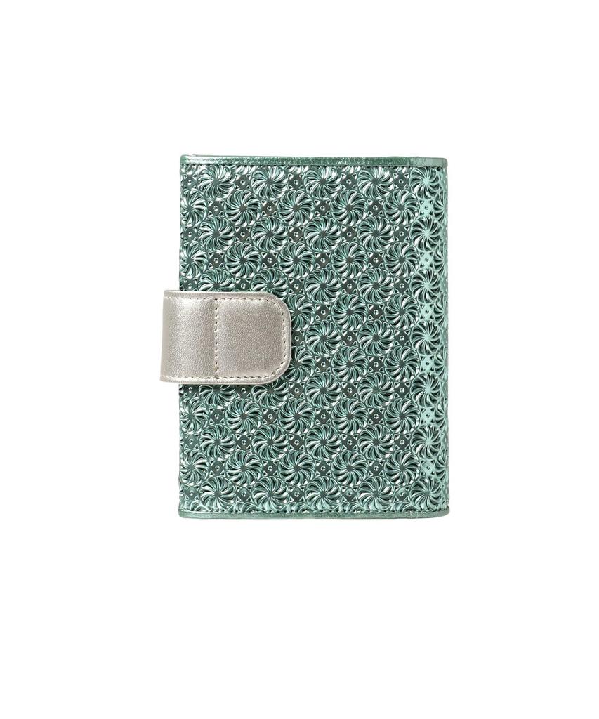 Hiroko Hayashi GIRASOLE PIPERITA Portfel dwukrotnie składany 70921672 Miętowy Zielony 00 Damski (021) (WOLNY)