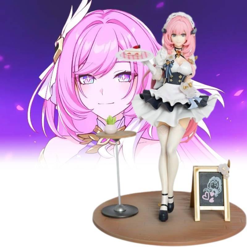 Elysia Impact Honkai Figurine Game Cartoon Model Toys Statuary Gifts Christmas