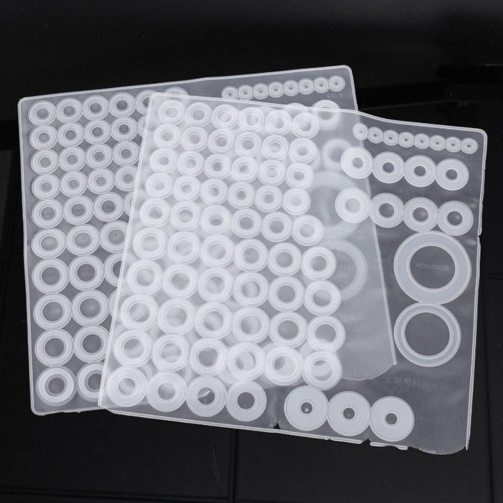 79Pcs Leak-proof Faucet O-Ring Sealing Gasket Replacement High Temperature Resistant Pipe Connection Gasket Silicone Elastic