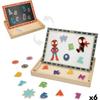 NC Magnetic Spider-man Wooden Board 29.5 X 2.5 X 22 Cm (6 Units)