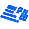 Bulk Assemblage Particle MOC Building Block 1x2 2x2 2x4 Transparent Thin Figures Brick Accessories Toy Leduo 3023 3022
