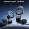 2026 New Bendable Detachable Magnetic Car Phone Mount Adjustable Angle ABS Holder Dashboard Mount