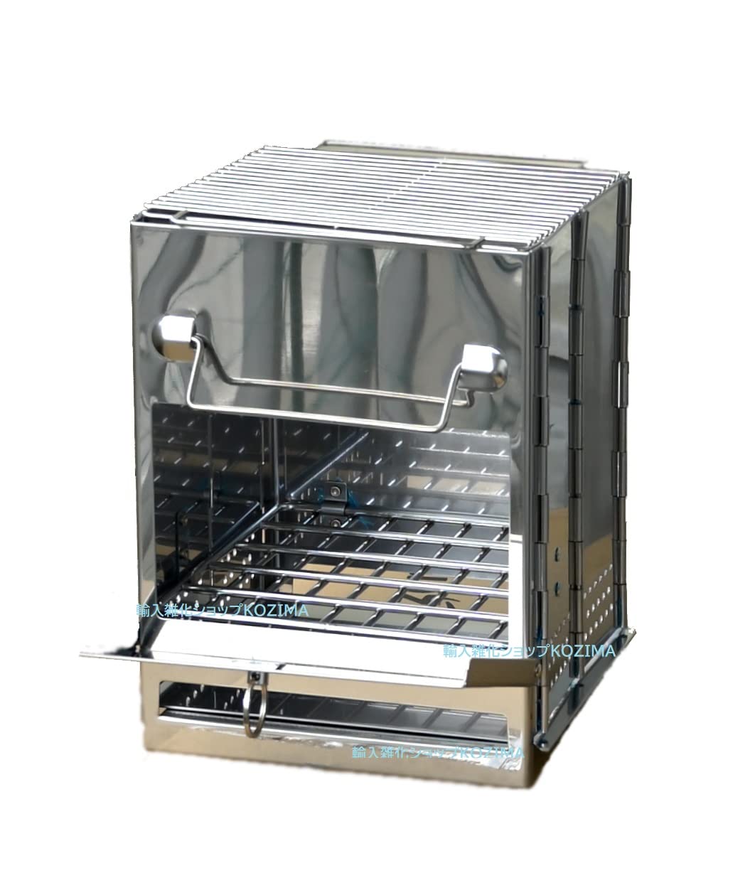 

Foldable, Compact Wood Burning Stove for Outdoor Camping, Includes Instructions (Large)