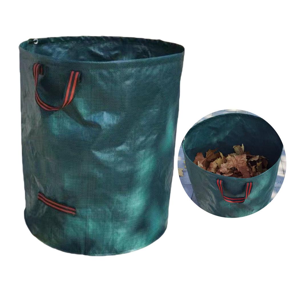 Large Capacity Garden Bags 300L Tear Resistant Design With Convenient Handles For Effortless Outdoor Cleanup