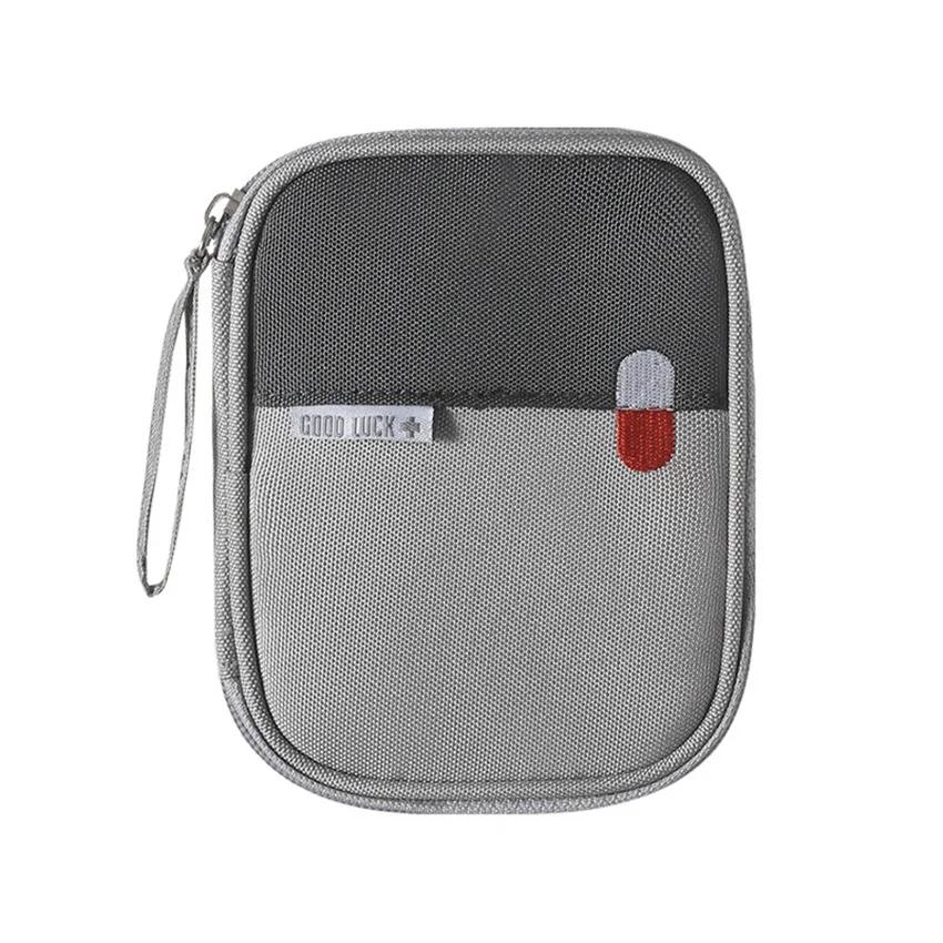 Multifunction Medicine Travel Packing Bag Portable Thick Family First Aid Kit Box Camping Pill Cube Accessories Storage Pack