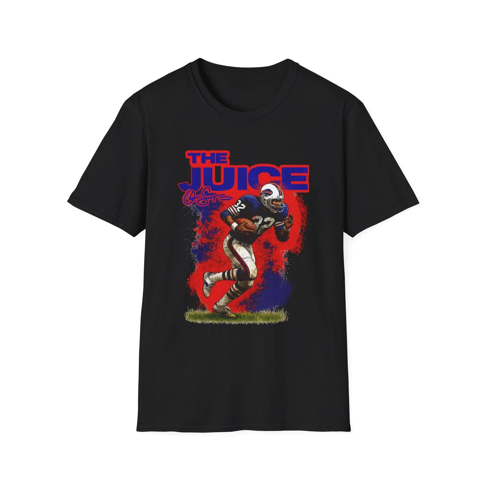 Унисекс футболка Softstyle О. Джей Симпсон Buffalo Bills XXXXL