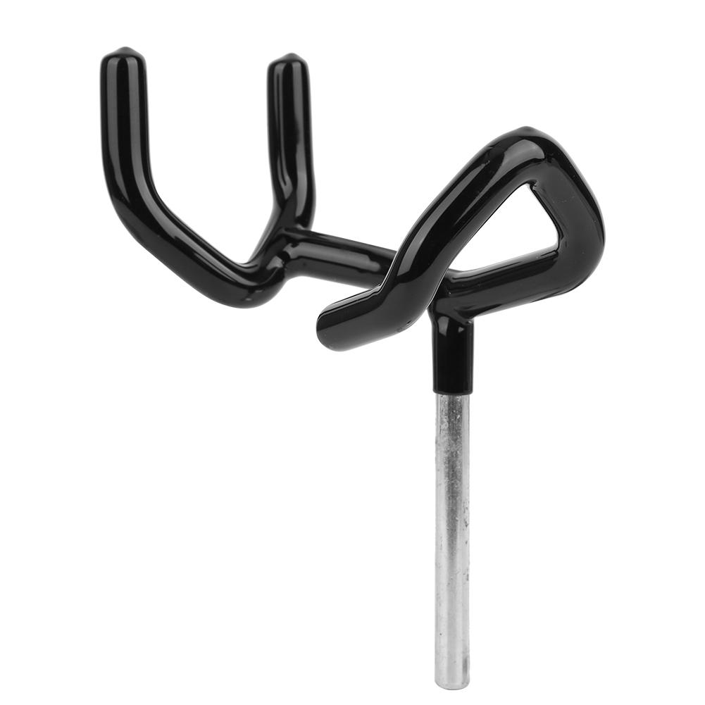 

Metal Microphone Support Holder o Boom Pole Support Holder Stand Black