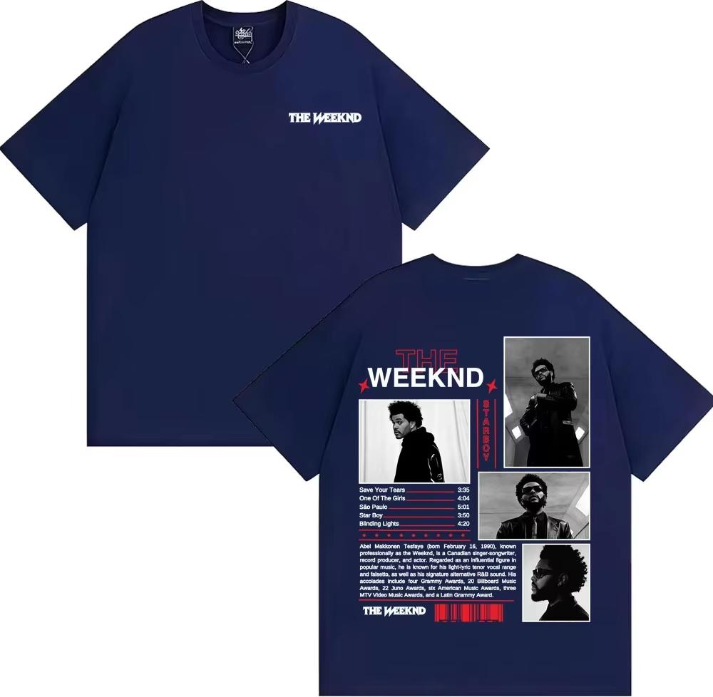 2026 New Album Cover Graphic‑Print Men’s Bathroom Punk Hip‑Hop Short‑Sleeve T-shirt