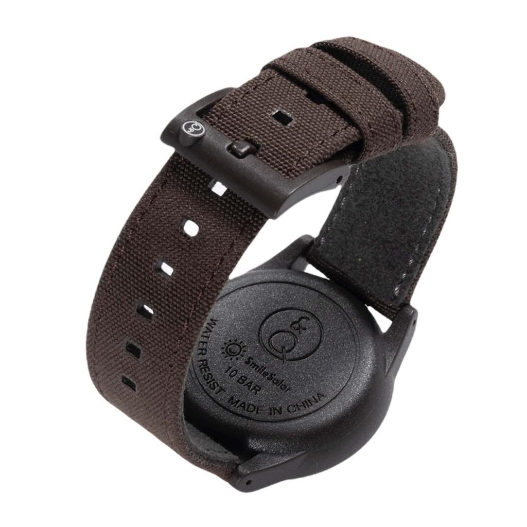 SmileSolar Smile Analog Waterproof Watch Brown Q&Q (Q&Q Solar) Women's Solar-Powered R01A-001JK