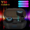 Y50 Tws Bluetooth-compatible Wireless  Headphones Stereo Sports Ergonomic Design Headset Earbuds