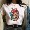 T-shirt Unisex New Punk Princess Jasmine Printed Fashion T Shirts 90s Kawaii Graphic Tops Harajuku O Neck Tee