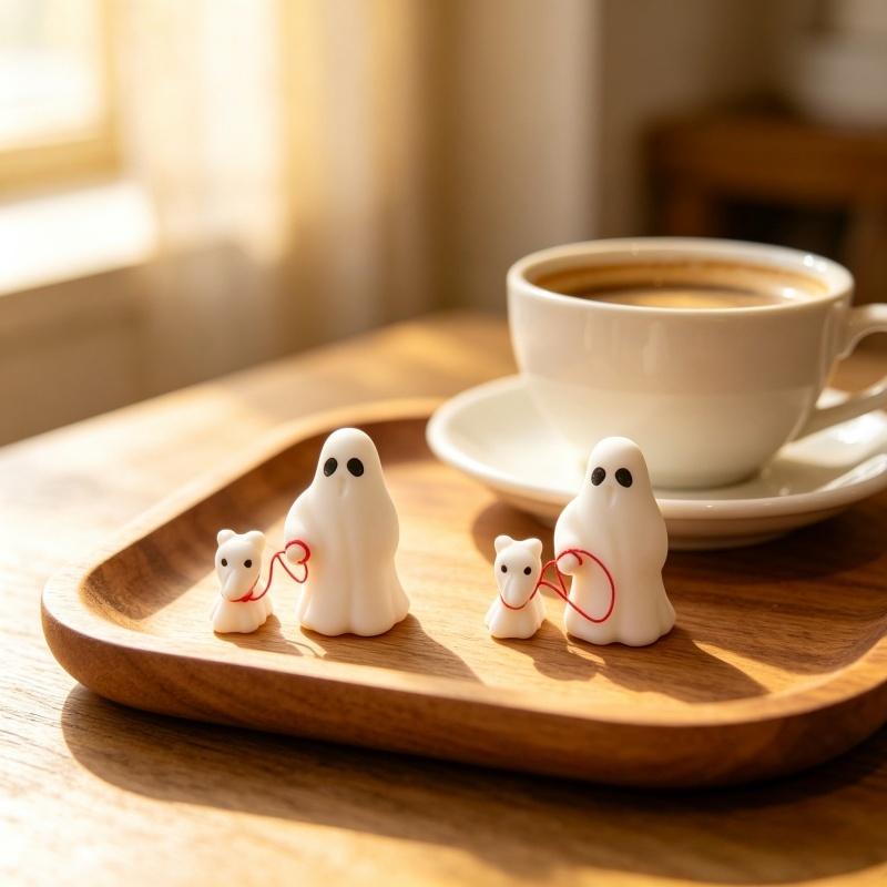 Hot Selling Handmade Natural Crystal Crafts Hooded Ghost Puppy Crystal Carving Dog Statue Healing for Home Decor Ornament Gift