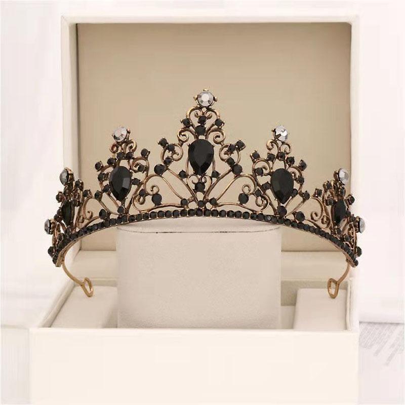 15 Colors Crystal Crown Tiara Rhinestone Prom Diadem Bridal Wedding Hair Accessories Jewelry Crown Tiara for Women Bride