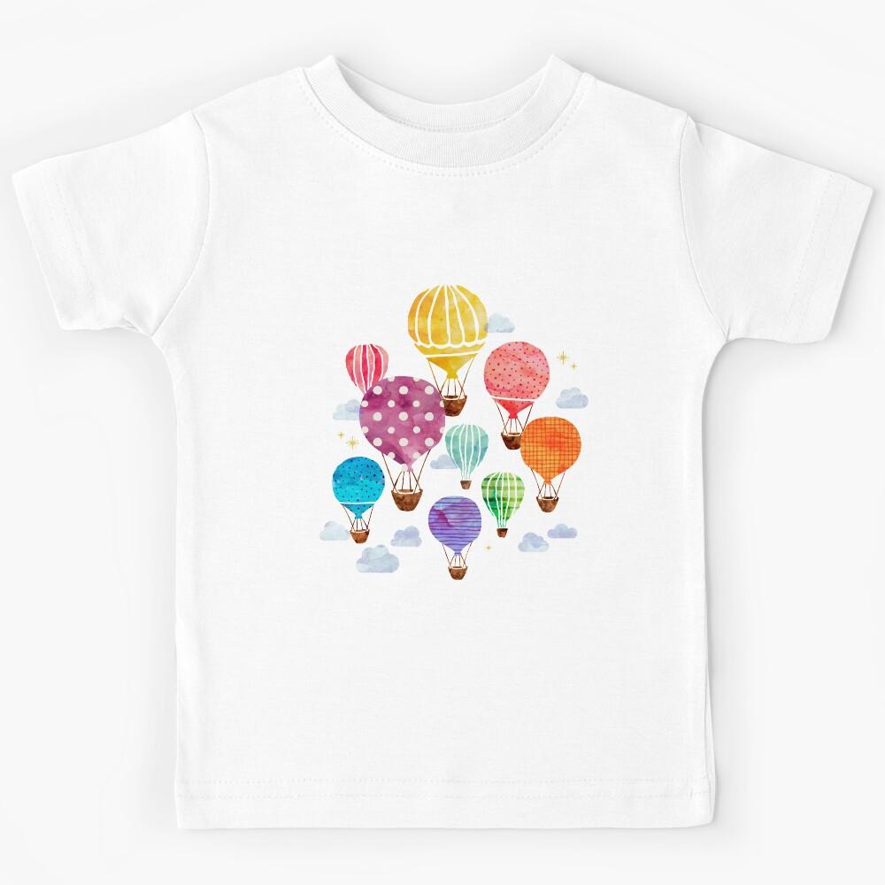 Hot Air Balloon Kids T-Shirt 130