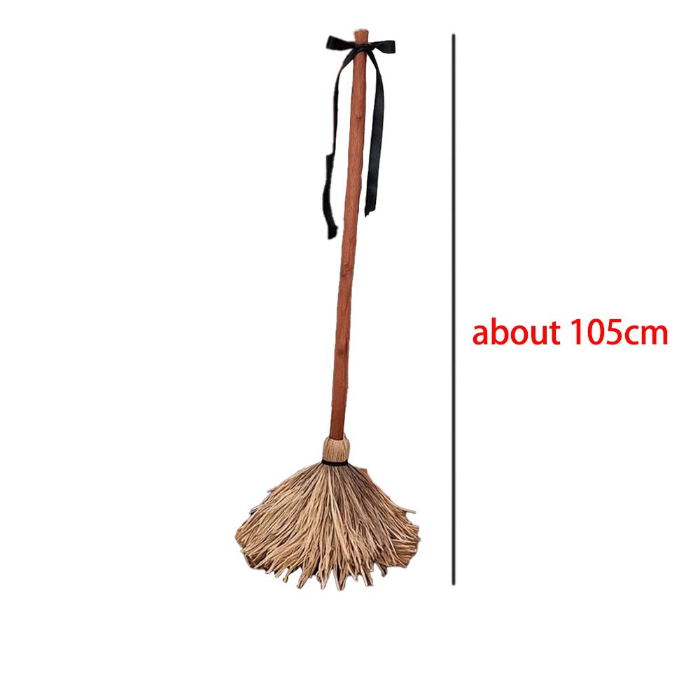 

Halloween Floating Witch s Broom Haunted Dancing Broom Moving Broomstick Magic Enchanter Sorceress Carnival Party Costume Props one size