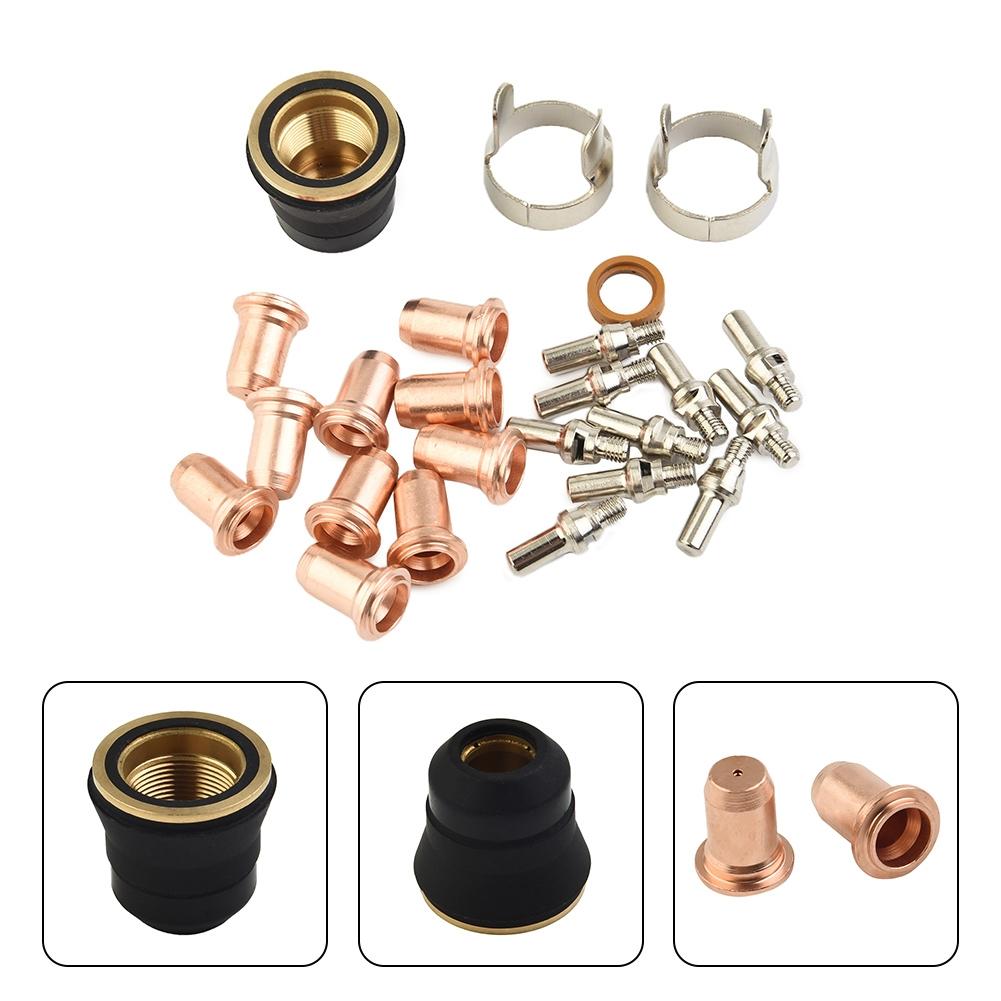 Plasma Electrode Tip Shield Spacer Fit PT60 IPT60 JASIC PRO CUT 45 Cutter 24PCS