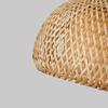 Newest 26cm Bamboo Pendant Lamps Ceiling Lights Rattan Wicker Lustre Hand Knit Braiding Suspended Home Dining Braided Decor Hot