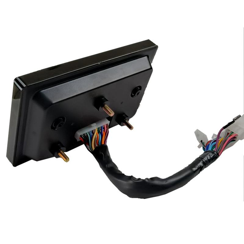 A03Z-12V Universal Adjustable LED Digital Motorcycle Speedometer RPM Dashboard With Temperature Gear 199Km/H
